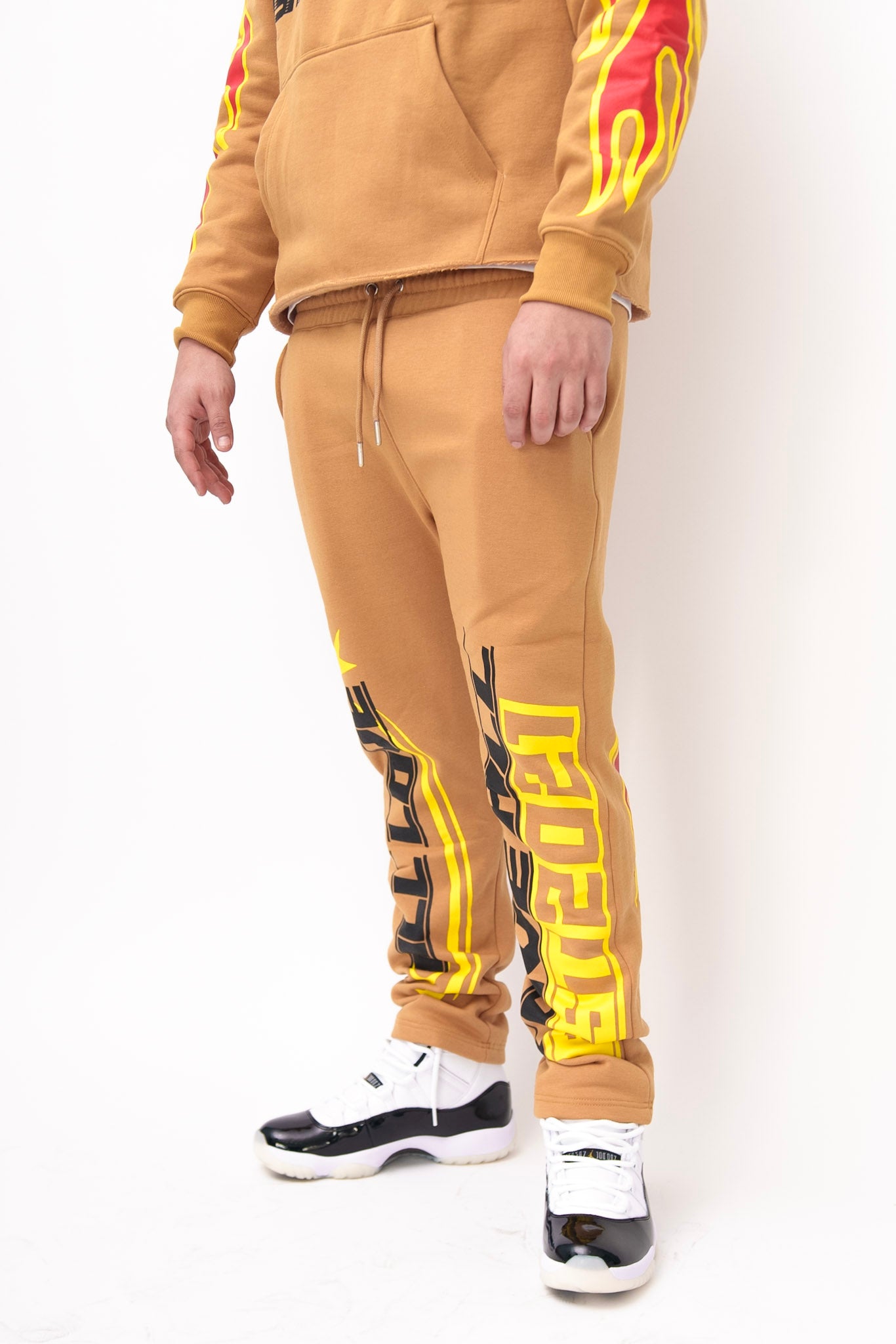 Fashion Academy Tan Sweatpants